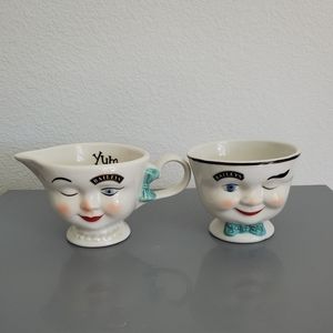 Balley's İrish Sugar& Creamer Ceramic Set Yum.